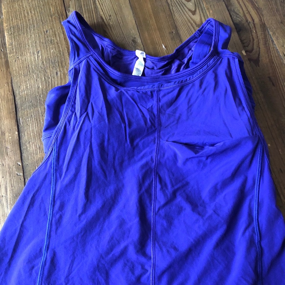 Lululemon built in bra tank